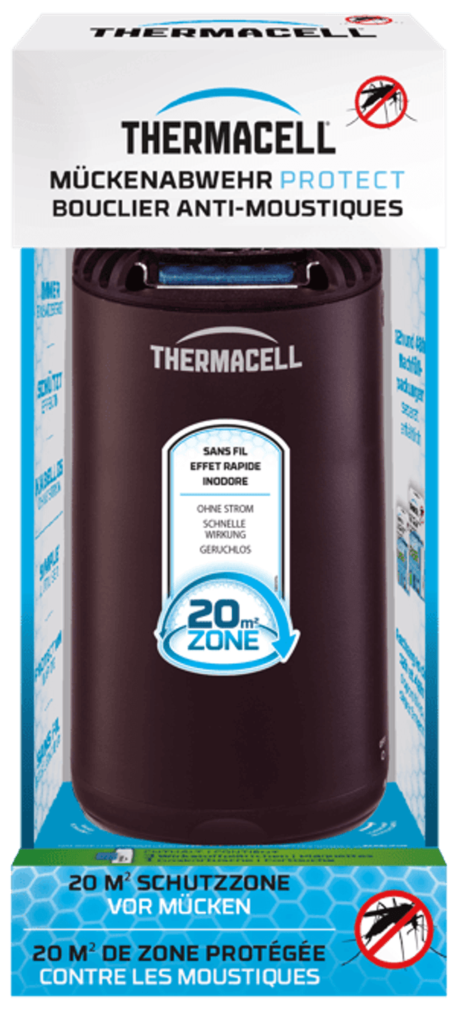 Bouclier anti moustiques  - THERMACELL- (gaz+plaquette )+ Recharge 12H